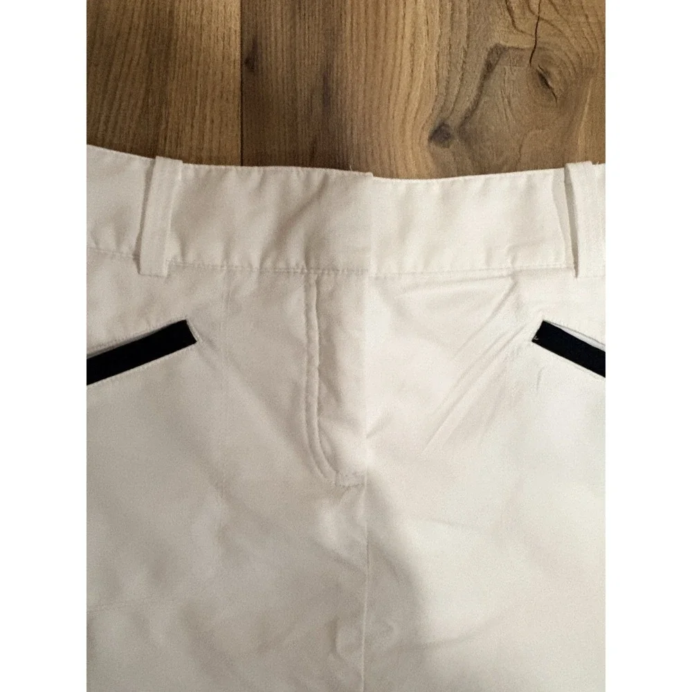 Izod Golf Skort White Women's 2 Pockets Preppy Performance‎ Tennis